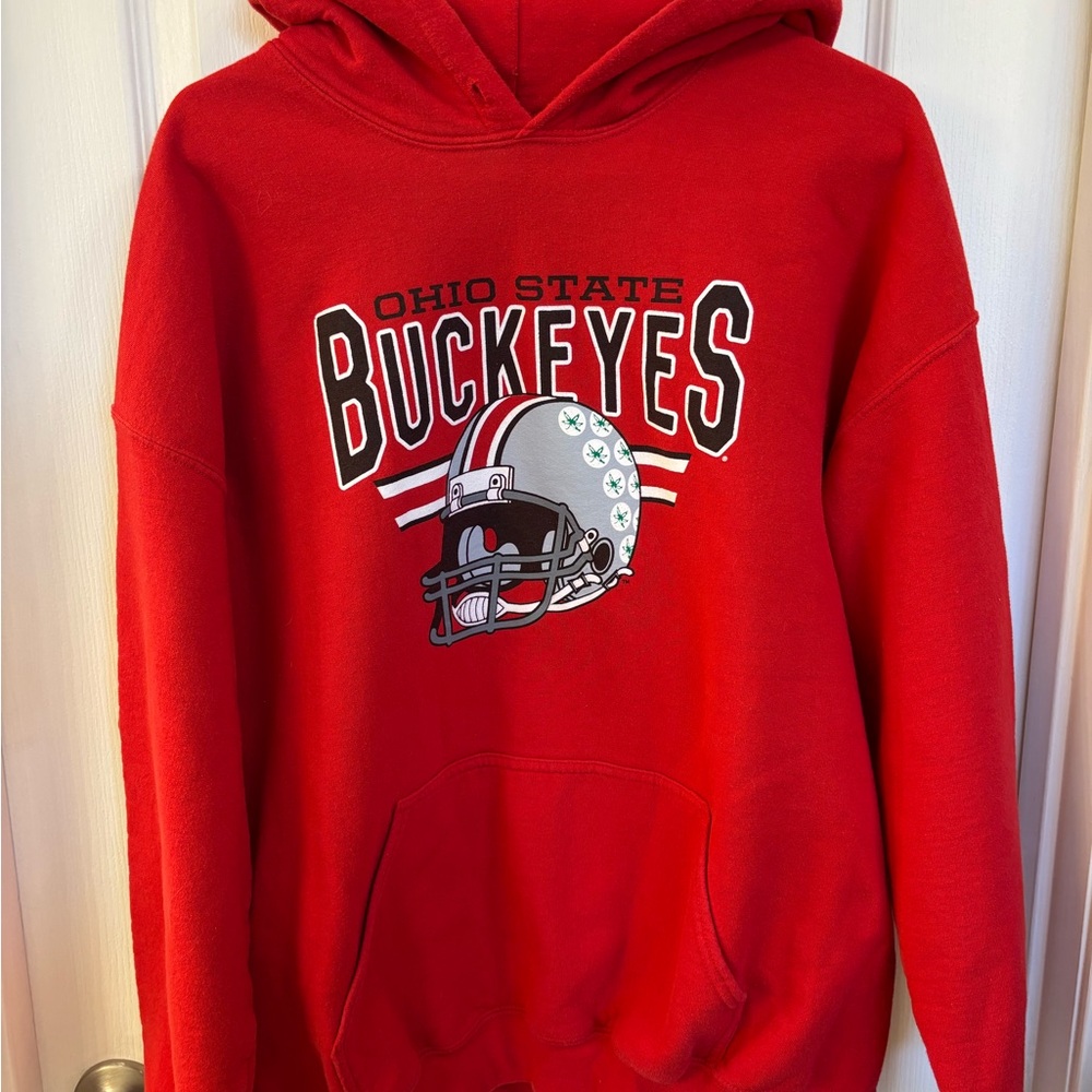 Men’s Size XL Ohio State Buckeyes Red Hoodie